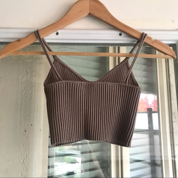 Zara Knit Crop Top NWOT - Picture 2 of 7